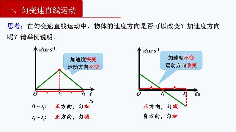 2.2 匀变速直线运动的速度与时间的关系（课件） 第5页