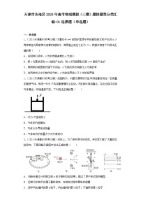 天津市各地区2023年高考物理模拟（三模）题按题型分类汇编-01选择题（单选题）