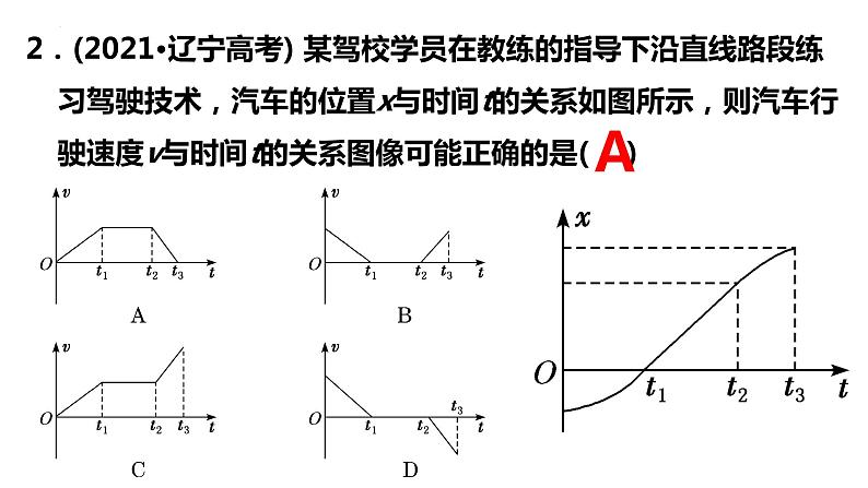 高考物理一轮复习课件：第三讲 匀变速直线运动--追击模型05