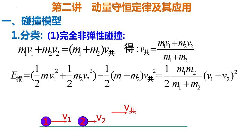 2023届高考物理一轮复习课件：第七章第二讲动量守恒 动量守恒定律及其应用第4页