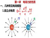 高考物理一轮复习课件：8.1电场力的性质