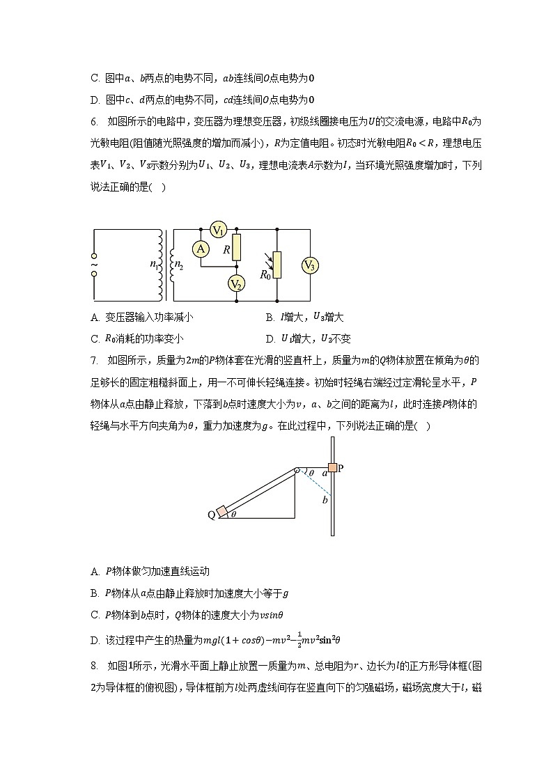 2023年河南省安阳市高考物理二模试卷（含解析）03