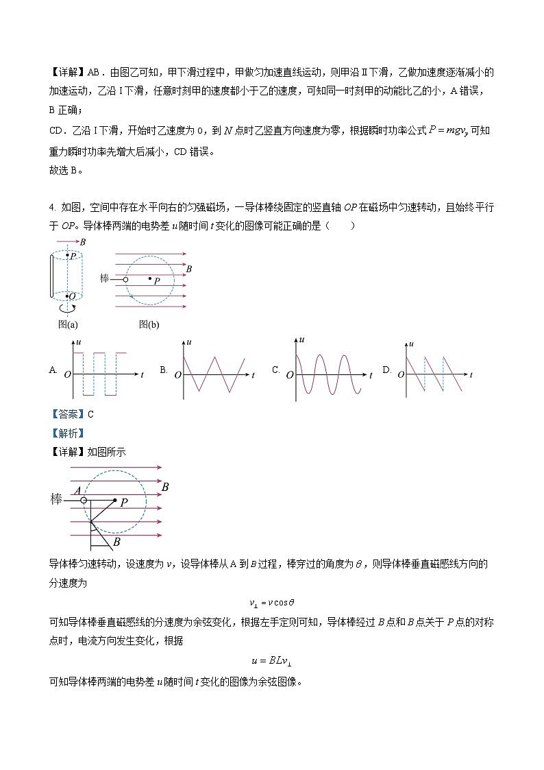 2023年新高考辽宁卷物理高考真题及答案解析03