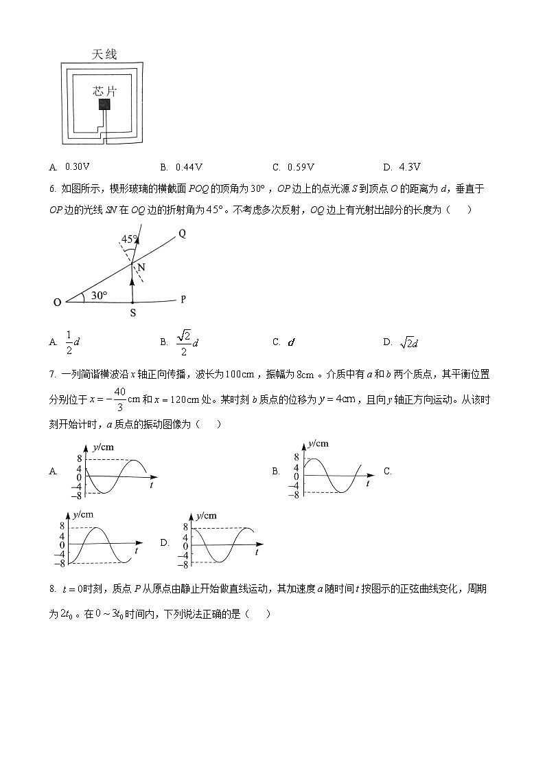 2023年高考湖北卷物理真题（原卷版）第3页