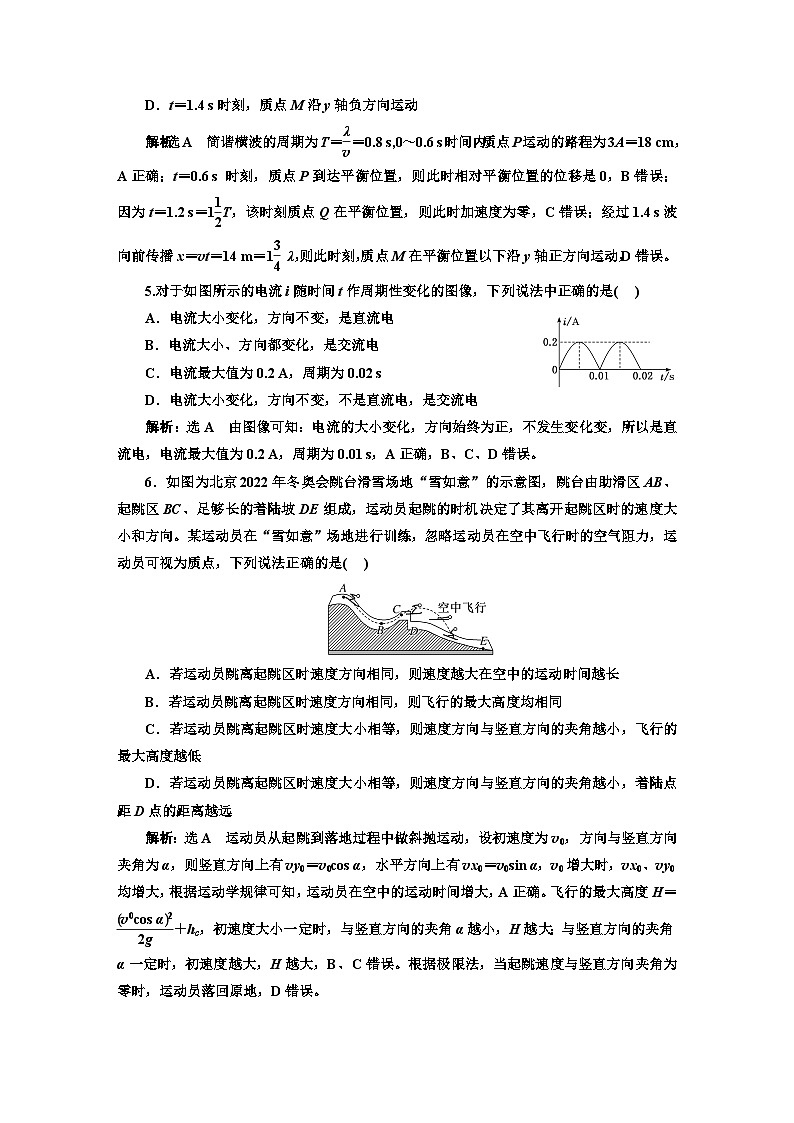 2024届高考物理复习一模考前热身卷(三)含答案第3页