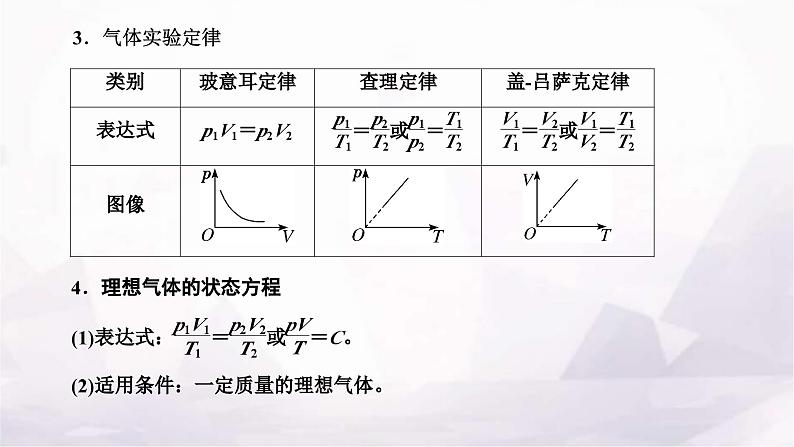 2024届高考物理一轮复习第十四章热学第2讲固体、液体和气体的性质课件第4页