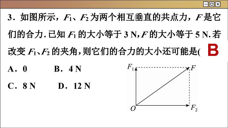 人教版物理必修1 第三章综合测评（课件PPT）07