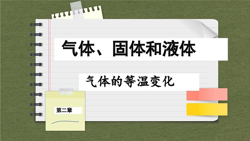 2.2 气体的等温变化（课件PPT）01