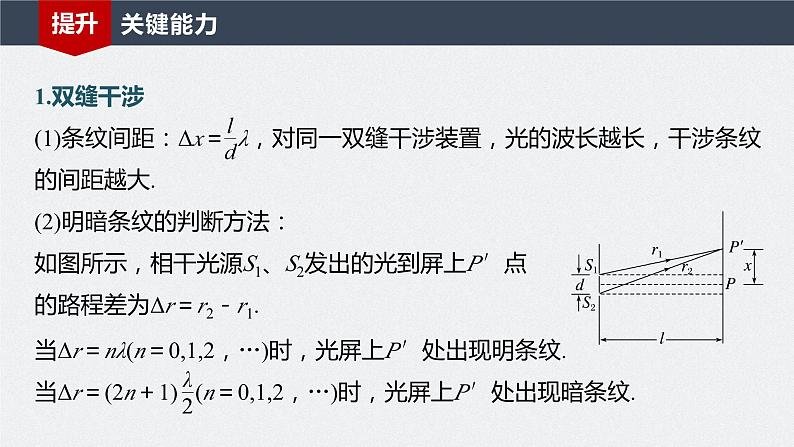 2024高考物理大一轮复习课件 第十四章 第2讲 光的干涉、衍射和偏振第7页