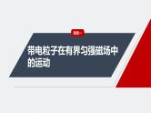 2024高考物理大一轮复习课件 第十一章 专题强化十七 带电粒子在有界匀强磁场中的运动