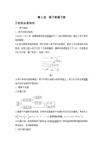 2024高考物理大一轮复习题库 第2讲 原子和原子核