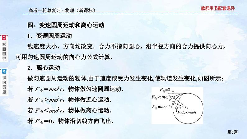 2023高三物理总复习 新课标（统考版）4-3 圆周运动课件PPT07