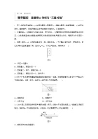 2021高考物理二轮复习 第二章 微专题10 准确受力分析与“三重检验”