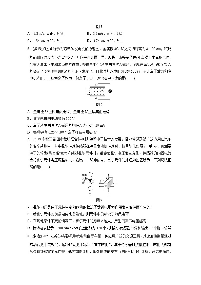 2021高考物理二轮复习 第九章 微专题68 现代科技仪器中的复合场问题第3页
