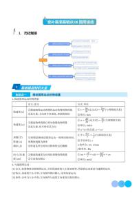 2023年新高考物理三轮查补易混易错点06 圆周运动（解析版）