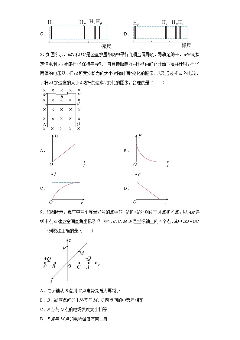 2023届江苏省盐城市伍佑中学高三下学期模拟预测物理试题（含解析）03
