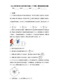 2023届河南省开封市通许县高三下学期三模理综物理试题（含解析）