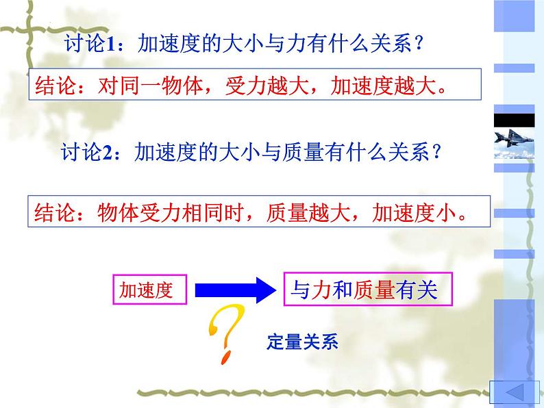 4.2+实验：探究加速度与力、质量的关系+课件+-2022-2023学年高一上学期物理人教版必修1第3页