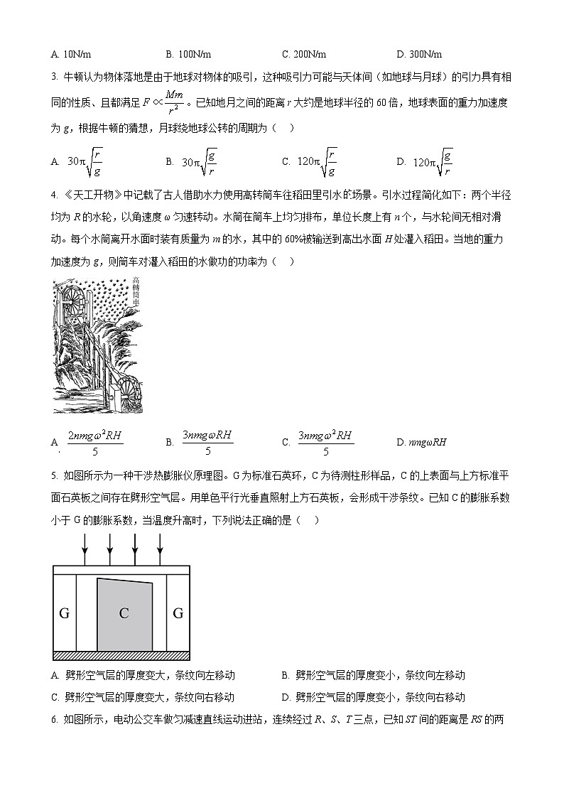 2023年新高考山东卷物理高考真题+答案解析02