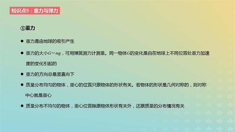 2024版高考物理一轮复习教材基础练第二章相互作用第1讲三种常见力教学课件02