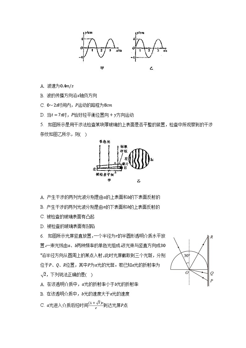 2022-2023学年江西省赣州市南康区高二（下）期中物理试卷（含解析）02