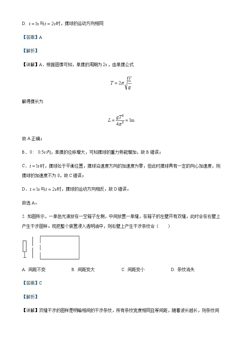 精品解析：江苏省南通市如皋市2022-2023学年高二上学期1月期末物理试题02