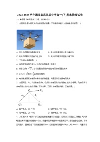 2022-2023学年湖北省武汉某中学高一(下)期末物理试卷（含解析）