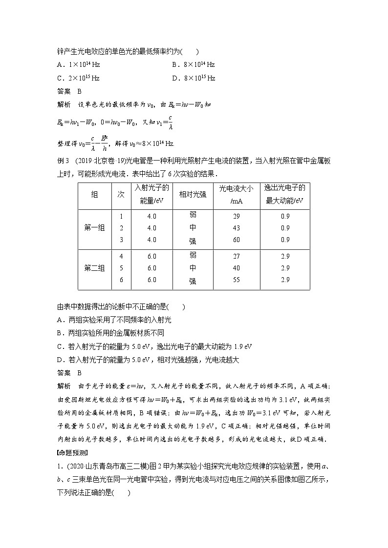 高考物理二轮复习讲练(新高考版) 第1部分 专题6 第21课时 近代物理（含解析）第3页
