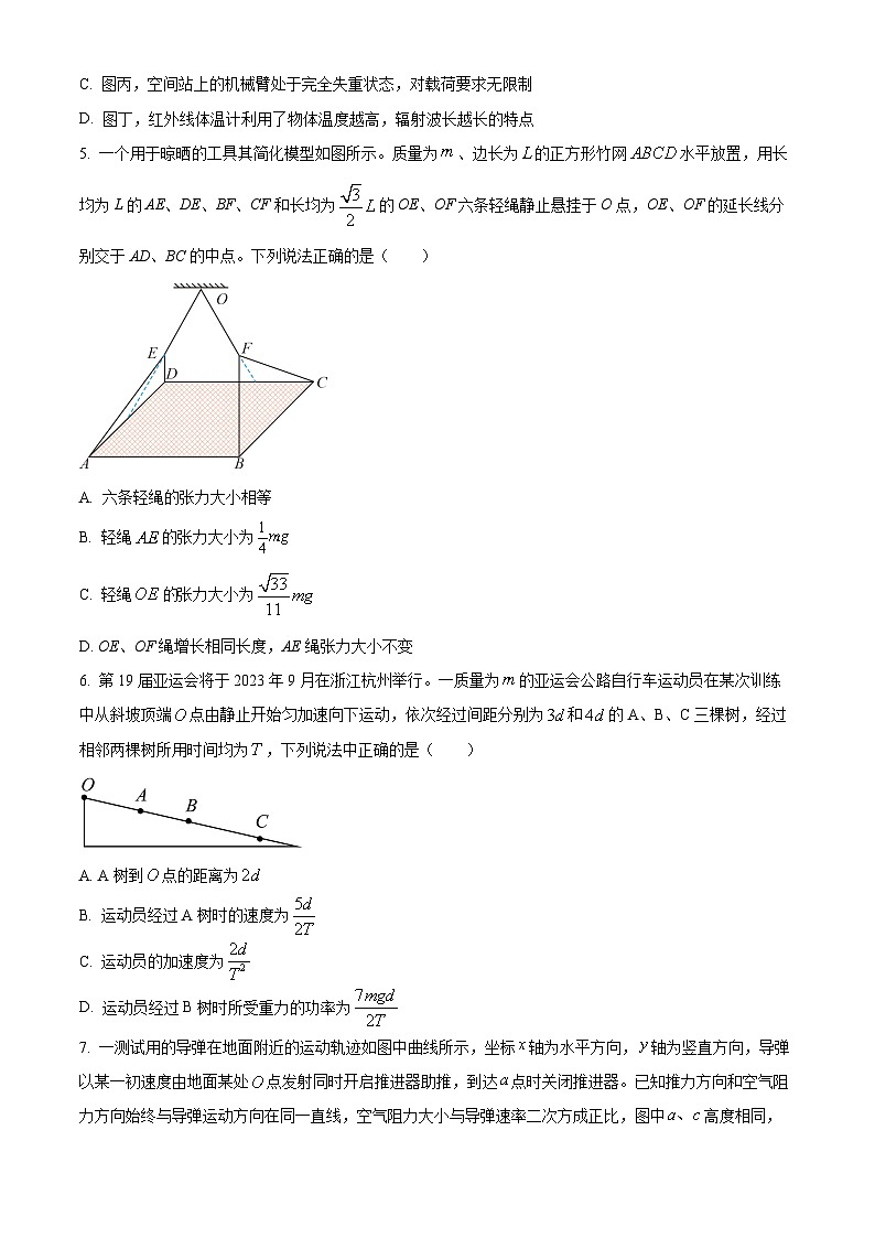 2023宁波高二下学期期末物理试题含解析02