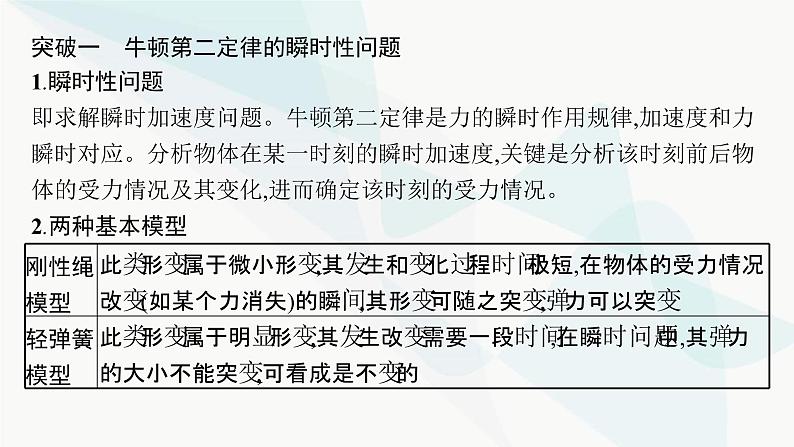 人教版高中物理必修第一册第4章运动和力的关系本章整合课件第2页