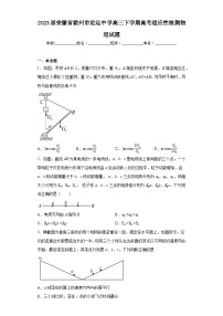 2023届安徽省滁州市定远中学高三下学期高考适应性检测物理试题（含解析）