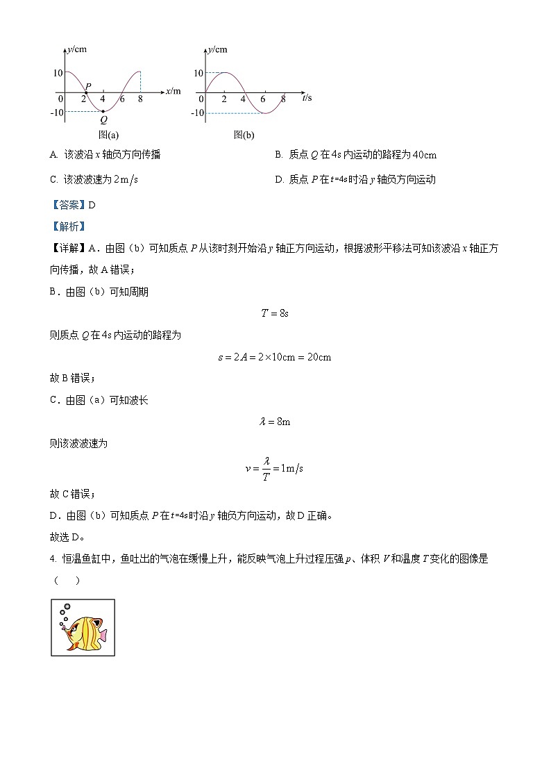 精品解析：广东省深圳市2022-2023学年高二下学期期末物理试题（解析版）03