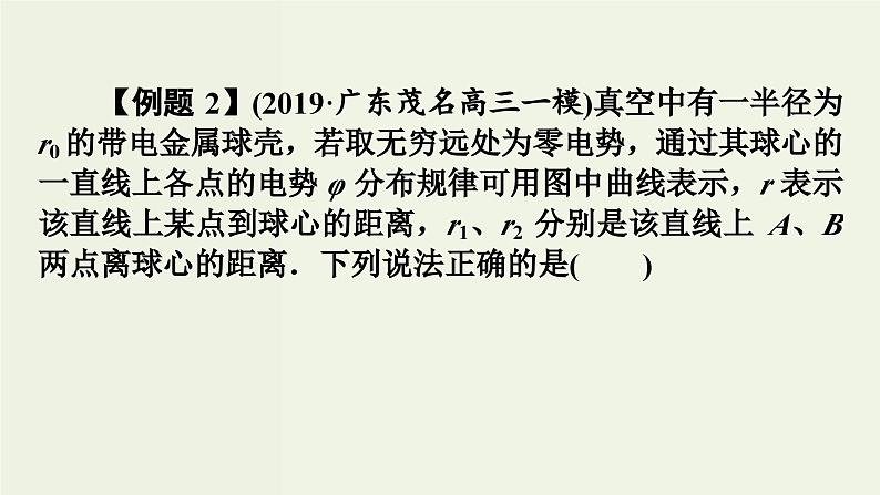 物理高考一轮复习高考必考题突破讲座7电场中图象问题的解题策略 (含解析)课件PPT08