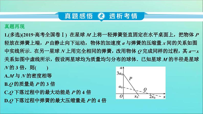 高考物理二轮复习专题一第4讲万有引力与航天 (含解析)课件PPT第3页