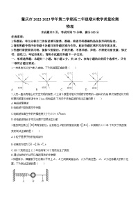 广东省肇庆市2022-2023学年高二下学期期末教学质量检测物理试题