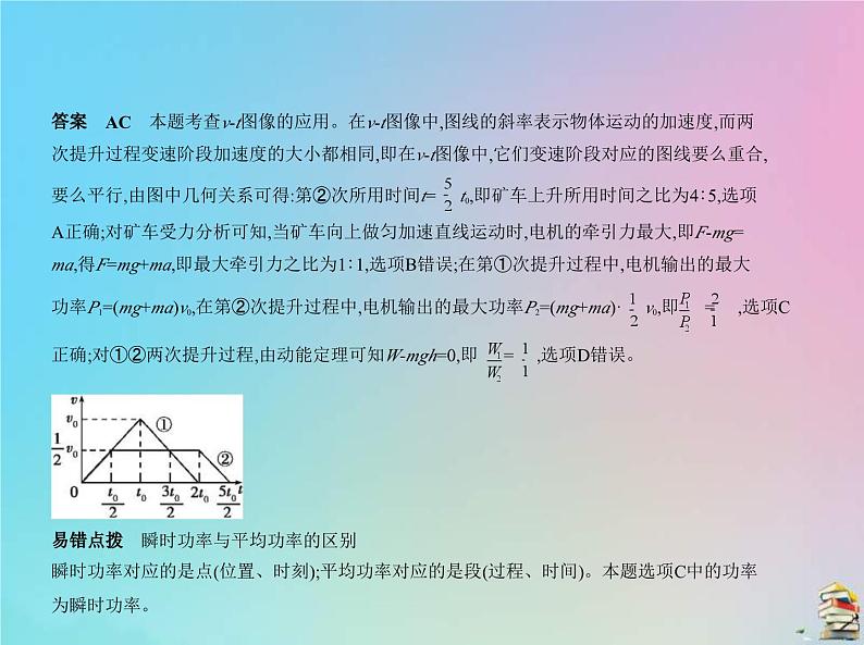 高考物理一轮复习课件专题六机械能及其守恒定律 (含解析)第8页