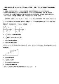 福建省罗源一中2022-2023学年高三下学期3月第二次诊断性检测试题物理试题