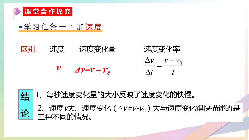 1.4速度变化快慢的物理量--加速度（教学课件）【教学无忧】2022-2023学年高一物理同步精品备课（人教版2019必修第一册）第8页