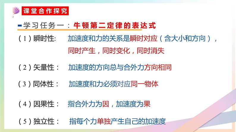 4.3 牛顿第二定律（教学课件） 2022-2023学年高一物理同步精品备课（人教版2019必修第一册）06