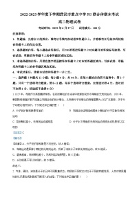 湖北省武汉市重点中学5G联合体2022-2023学年高二物理下学期期末试题（Word版附解析）