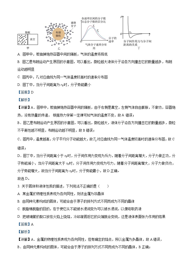 山西省运城市2022-2023学年高二下学期7月期末物理试题（解析版）第2页