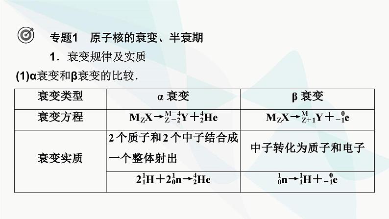 粤教版高中物理选择性必修第三册第五章原子与原子核小结5课件06