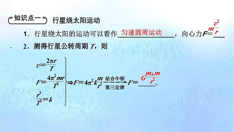 粤教版高中物理必修第二册第3章万有引力定律第2节认识万有引力定律课件第5页