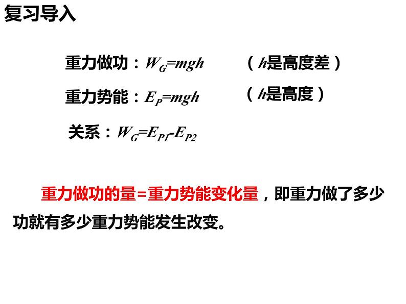 8.2重力势能(第2课时） 课件—【新教材】人教版(2019)高中物理必修二02