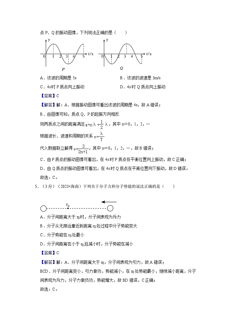 2023年海南省新高考物理试卷（原卷+解析）03