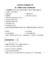 精品解析：上海市华东师范大学附属东昌中学高二下学期期中物理试题（等级）