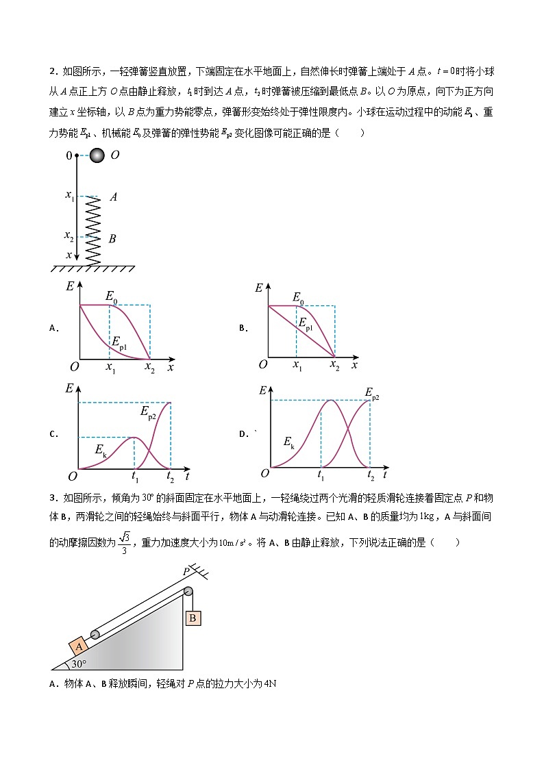 压轴题04 功能关系（原卷版）第3页