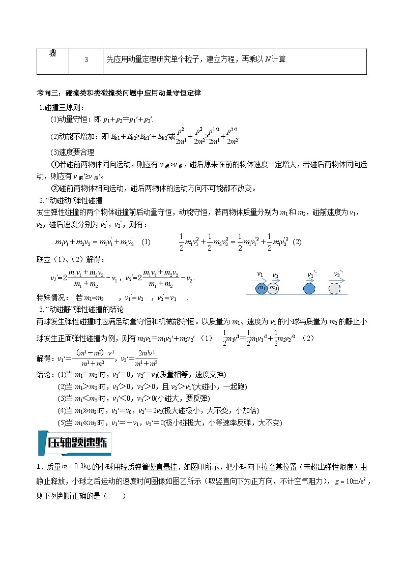 压轴题05 动量定理及动量守恒定律的应用（解析版）第2页