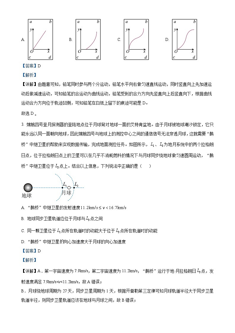 安徽省合肥市合肥第一中学2022-2023学年高一物理下学期期末联考试题（Word版附解析）02