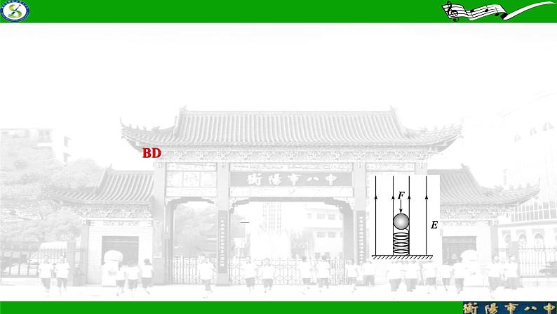 2024届高考物理一轮复习课件：电场中的功能关系06